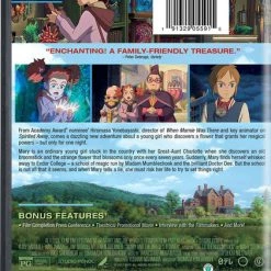 GKIDS Mary And The Witch's Flower DVD -DVD Sales Store 191329055915 anime mary and the witchs flower dvd back