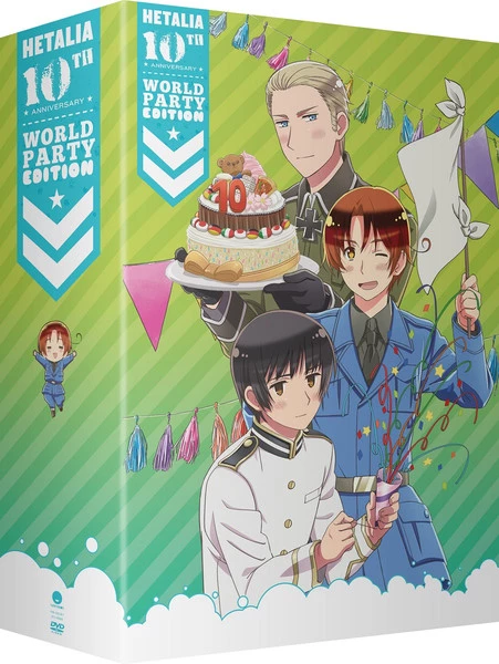 FUNIMATION/CRUNCHYROLL Hetalia 10th Anniversary World Party Collection 2 DVD 2 FUNIMATION/CRUNCHYROLL Hetalia 10th Anniversary World Party Collection 2 DVD - Image 2