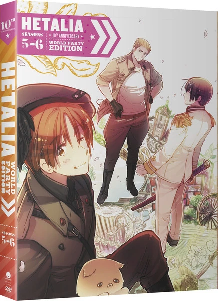 FUNIMATION/CRUNCHYROLL Hetalia 10th Anniversary World Party Collection 2 DVD 3 FUNIMATION/CRUNCHYROLL Hetalia 10th Anniversary World Party Collection 2 DVD - Image 3