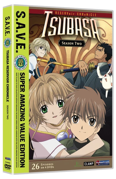 FUNIMATION/CRUNCHYROLL Tsubasa RESERVoir CHRoNiCLE Season 2 DVD SAVE Edition 1 FUNIMATION/CRUNCHYROLL Tsubasa RESERVoir CHRoNiCLE Season 2 DVD SAVE Edition