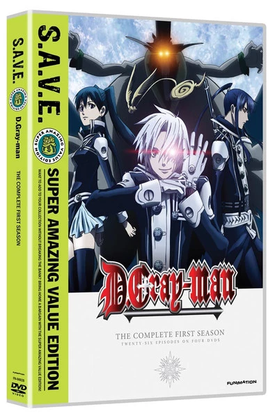 FUNIMATION/CRUNCHYROLL D.Gray-man Complete Season 1 DVD SAVE Edition 1 FUNIMATION/CRUNCHYROLL D.Gray-man Complete Season 1 DVD SAVE Edition