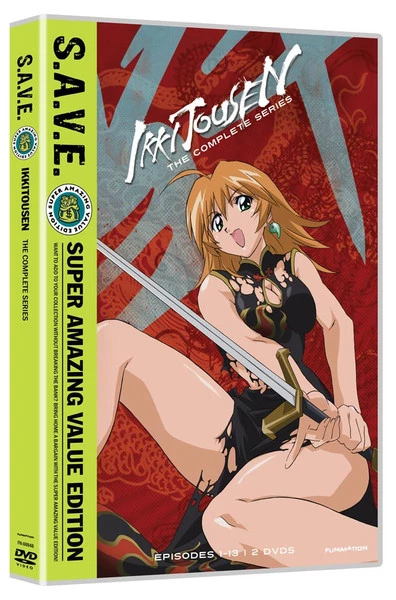 FUNIMATION/CRUNCHYROLL Ikki-Tousen Complete Season 1 DVD SAVE Edition 1 FUNIMATION/CRUNCHYROLL Ikki-Tousen Complete Season 1 DVD SAVE Edition