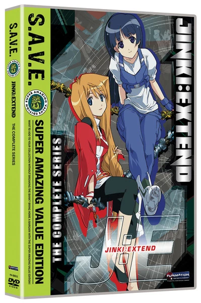 FUNIMATION/CRUNCHYROLL Jinki Extend Complete Series DVD SAVE Edition 1 FUNIMATION/CRUNCHYROLL Jinki Extend Complete Series DVD SAVE Edition
