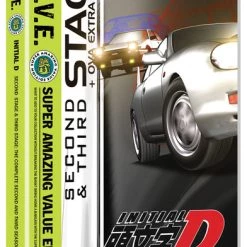 FUNIMATION/CRUNCHYROLL Initial D: Stage 2-3 + OVA Extra Stage DVD SAVE Edition