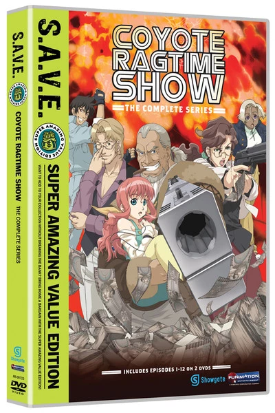 FUNIMATION/CRUNCHYROLL Coyote Ragtime Show Complete Series DVD SAVE Edition 1 FUNIMATION/CRUNCHYROLL Coyote Ragtime Show Complete Series DVD SAVE Edition