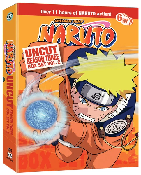 VIZ Naruto Season 3 Box Set 2 DVD Uncut 1 VIZ Naruto Season 3 Box Set 2 DVD Uncut