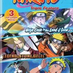 VIZ Naruto Movie Triple Feature DVD