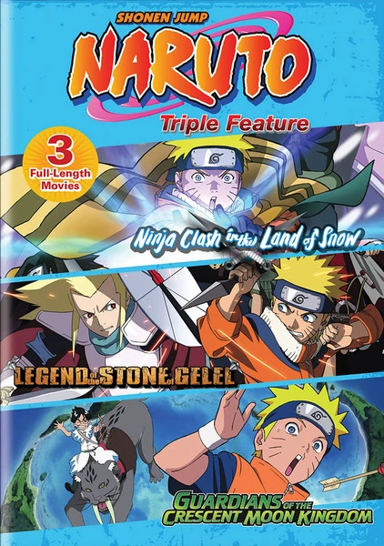 VIZ Naruto Movie Triple Feature DVD 1 VIZ Naruto Movie Triple Feature DVD