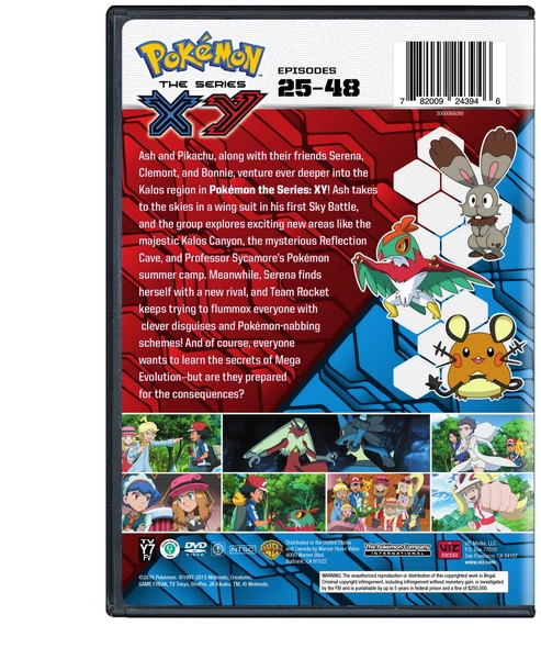 VIZ Pokemon XY Set 2 DVD 3 VIZ Pokemon XY Set 2 DVD - Image 3