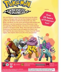 VIZ Pokemon Master Quest DVD -DVD Sales Store 782009243984 anime pokemon master quest DVD back