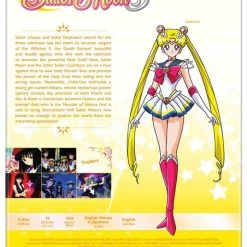VIZ Sailor Moon S Part 2 DVD -DVD Sales Store 782009244042 anime sailor moon s part 2 dvd back