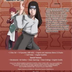 VIZ Naruto Shippuden Set 31 DVD Uncut -DVD Sales Store 782009244288 anime naruto shippuden set 31 dvd uncut back