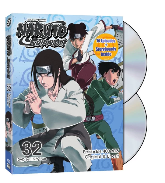 VIZ Naruto Shippuden Set 32 DVD Uncut 2 VIZ Naruto Shippuden Set 32 DVD Uncut - Image 2