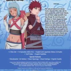 VIZ Naruto Shippuden Set 32 DVD Uncut 5 VIZ Naruto Shippuden Set 32 DVD Uncut -DVD Sales Store 782009244295 anime naruto shippuden set 32 dvd uncut back