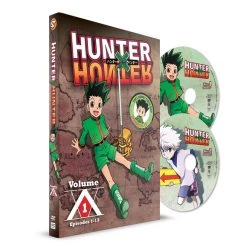 VIZ Hunter X Hunter Set 1 DVD -DVD Sales Store 782009244493 anime hunter x hunter 1 dvd altB