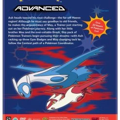 VIZ Pokemon Advanced Complete Collection DVD -DVD Sales Store 782009244660 anime pokemon advanced complete collection dvd back