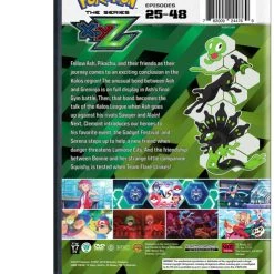 VIZ Pokemon XYZ Set 2 DVD -DVD Sales Store 782009244769 anime pokemon XYZ 2 back