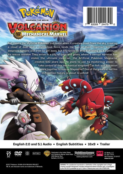VIZ Pokemon Movie 19 Volcanion And The Mechanical Marvel DVD 3 VIZ Pokemon Movie 19 Volcanion And The Mechanical Marvel DVD - Image 3