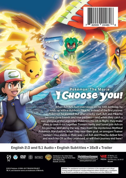 VIZ Pokemon The Movie I Choose You! DVD 3 VIZ Pokemon The Movie I Choose You! DVD - Image 3