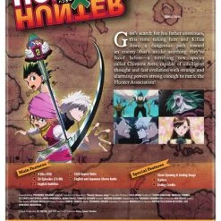VIZ Hunter X Hunter Set 5 DVD -DVD Sales Store 782009244912 anime hunter x hunter set 5 dvd back