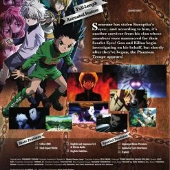 VIZ Hunter X Hunter Phantom Rouge DVD -DVD Sales Store 782009245155 anime hunter x hunter phantom rouge dvd back