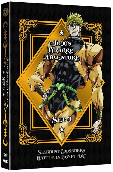 VIZ JoJo's Bizarre Adventure Set 3 DVD 1 VIZ JoJo's Bizarre Adventure Set 3 DVD