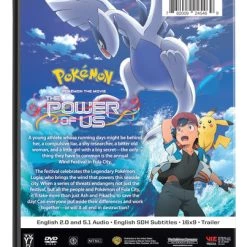 VIZ Pokemon The Movie The Power Of Us DVD -DVD Sales Store 782009245469 anime pokemon the movie the power of us dvd back