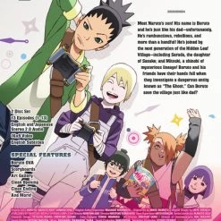 VIZ Boruto Naruto Next Generations Set 1 DVD 5 VIZ Boruto Naruto Next Generations Set 1 DVD -DVD Sales Store 782009245520 anime boruto naruto next generations set 1 dvd back