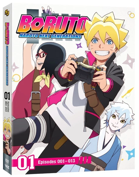 VIZ Boruto Naruto Next Generations Set 1 DVD 1 VIZ Boruto Naruto Next Generations Set 1 DVD