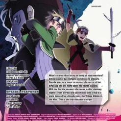 VIZ Boruto Naruto Next Generations Set 2 DVD 5 VIZ Boruto Naruto Next Generations Set 2 DVD -DVD Sales Store 782009245674 anime boruto naruto next generations set 2 dvd back