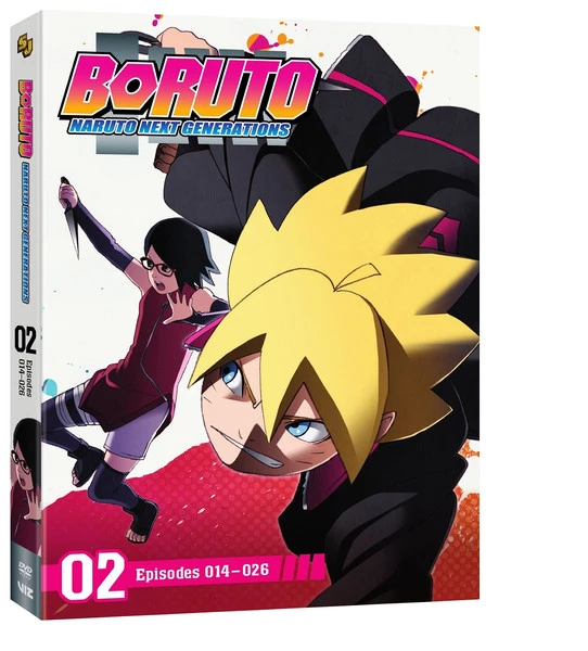 VIZ Boruto Naruto Next Generations Set 2 DVD 1 VIZ Boruto Naruto Next Generations Set 2 DVD