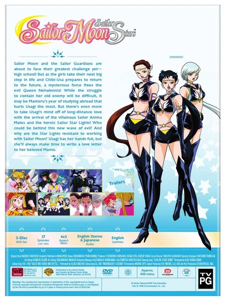 VIZ Sailor Moon Sailor StarS Set 1 DVD 2 VIZ Sailor Moon Sailor StarS Set 1 DVD - Image 2