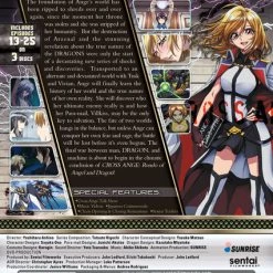 SENTAI FILMWORKS Cross Ange Rondo Of Angel And Dragon Collection 2 DVD -DVD Sales Store 814131010391 anime cross ange 2 dvd back