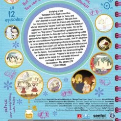 SENTAI FILMWORKS Hidamari Sketch Honeycomb DVD -DVD Sales Store 814131010469 DVD Hidamari Sketch Season Four back