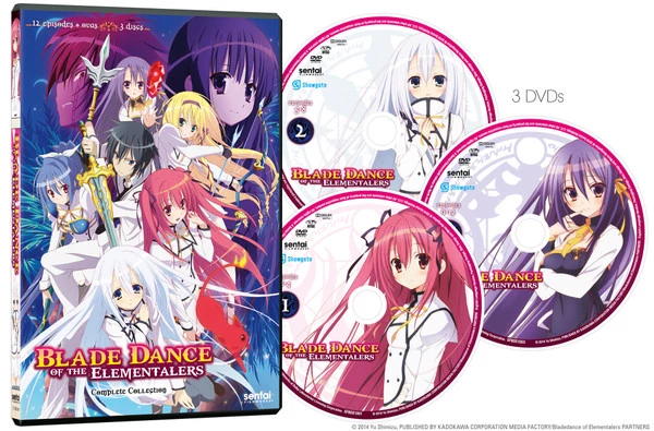 SENTAI FILMWORKS Blade Dance Of The Elementalers DVD 3 SENTAI FILMWORKS Blade Dance Of The Elementalers DVD - Image 3