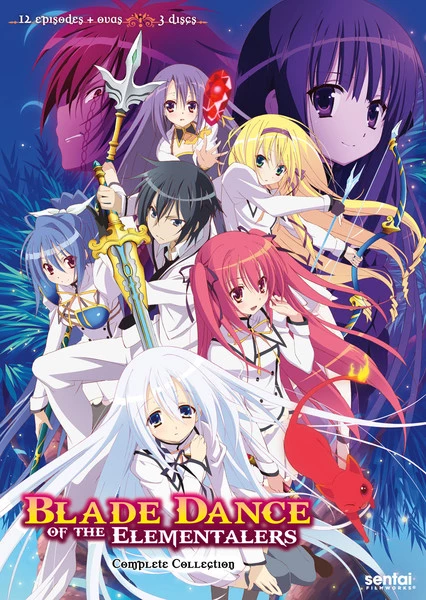 SENTAI FILMWORKS Blade Dance Of The Elementalers DVD 1 SENTAI FILMWORKS Blade Dance Of The Elementalers DVD