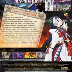 SENTAI FILMWORKS Nobunaga The Fool Collection 2 DVD -DVD Sales Store 814131012876 Anime Nobunaga the Fool Collection Two back