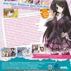SENTAI FILMWORKS Student Council's Discretion Season 1 DVD -DVD Sales Store 814131013965 Anime Student20Councils20Discretion Complete Collection back