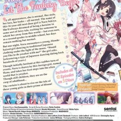 SENTAI FILMWORKS Hanayamata DVD -DVD Sales Store 814131014672 anime hanayamata dvd back