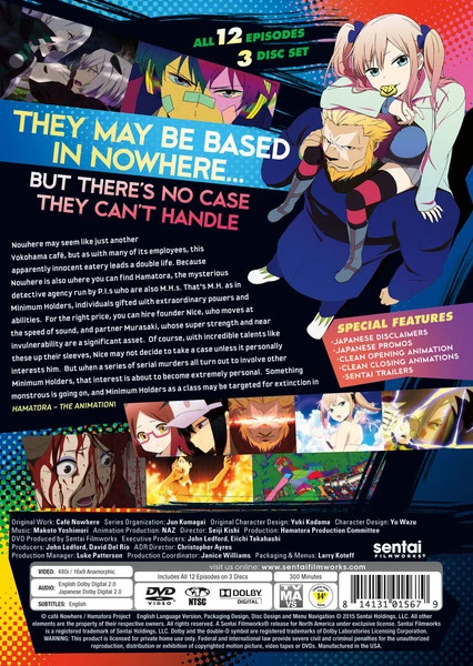 SENTAI FILMWORKS Hamatora The Animation Season 1 DVD 7 SENTAI FILMWORKS Hamatora The Animation Season 1 DVD - Image 7