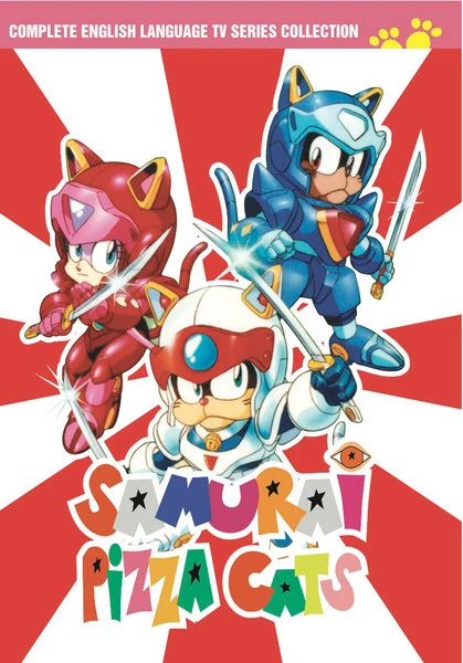 DISCOTEK Samurai Pizza Cats DVD 1 DISCOTEK Samurai Pizza Cats DVD