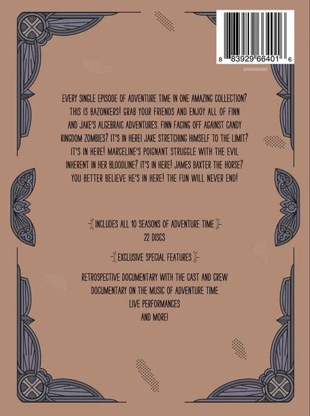 WARNER Adventure Time Complete Series DVD 2 WARNER Adventure Time Complete Series DVD - Image 2