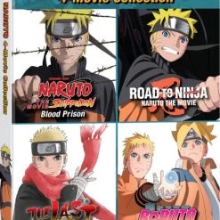 VIZ [Imperfect] Naruto 4-Movie Collection DVD